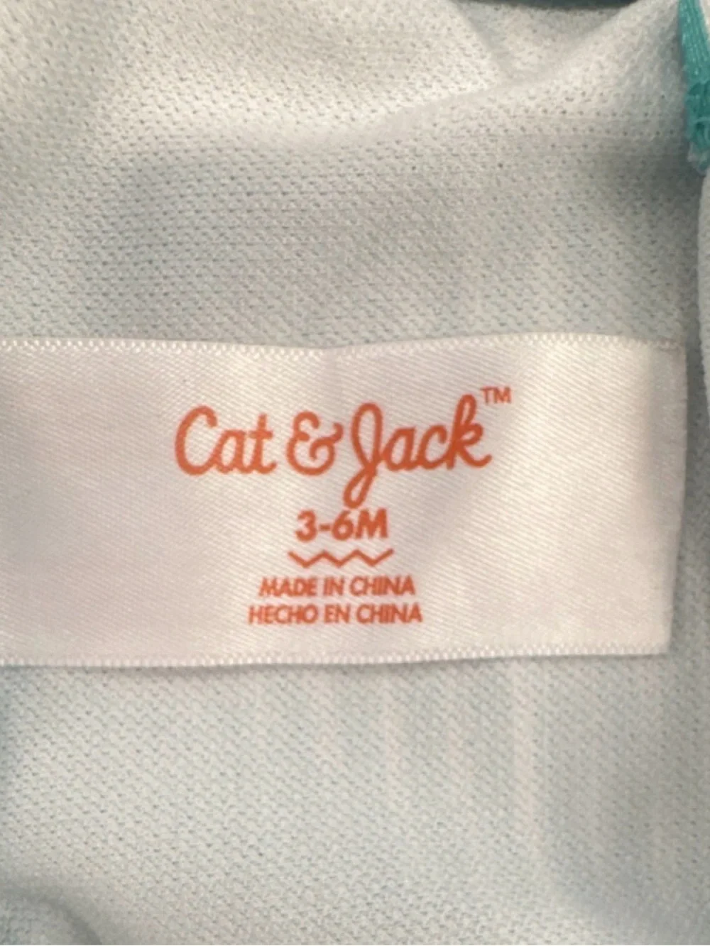 Cat & Jack Red Heart Long-Sleeve One-Piece Swimsuit with Teal Striped Skirt